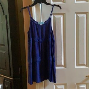 Royal blue dress
